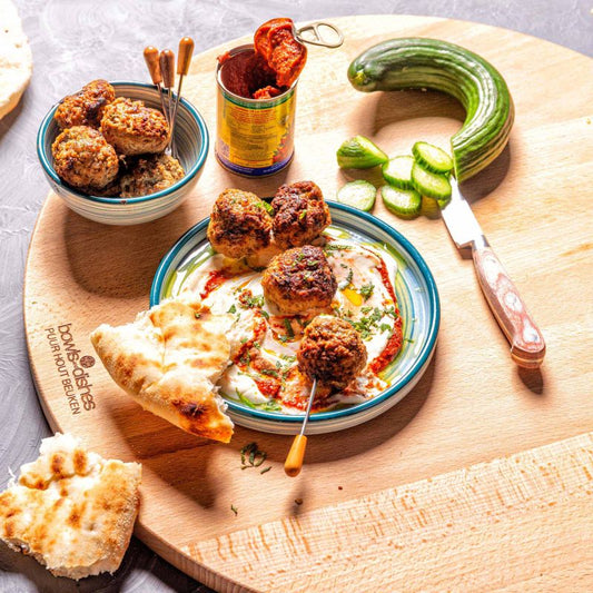 Serveerplank rond Beuken XL BD